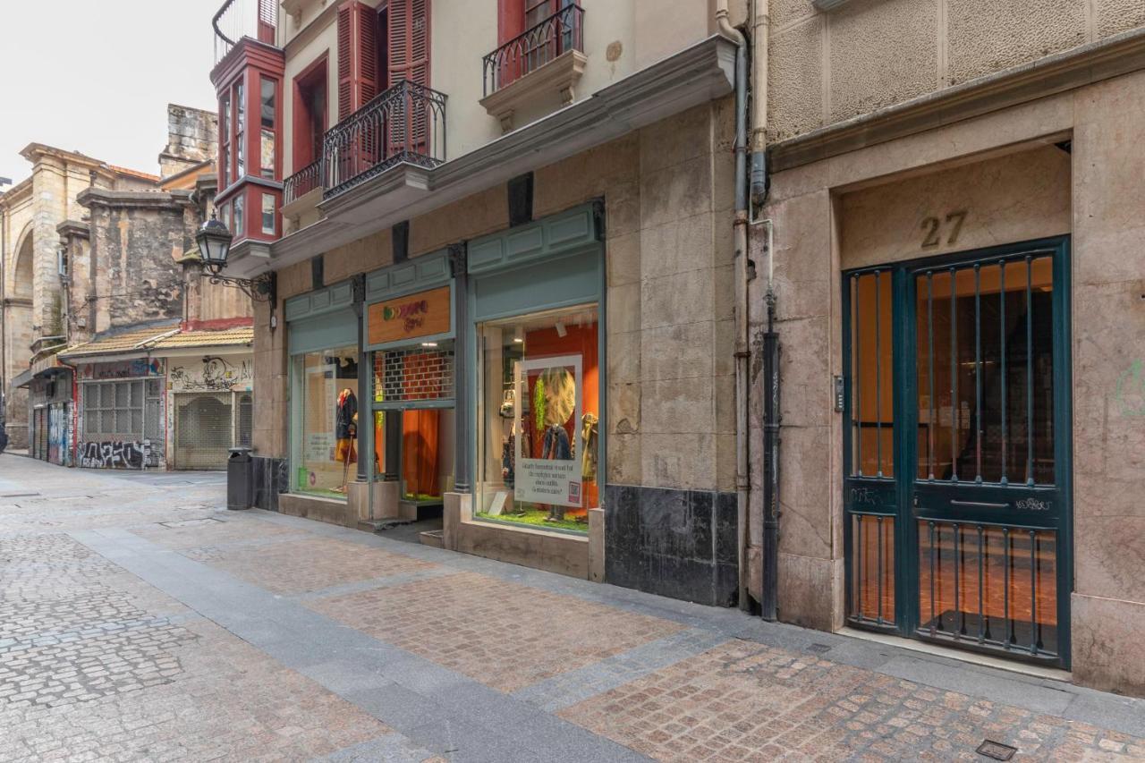 דירות בילבאו Centro Del Casco Viejo Junto A La Catedral מראה חיצוני תמונה